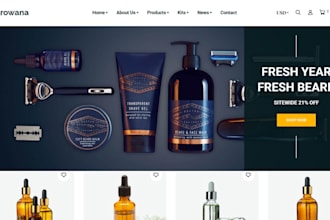 personal care product store beard growth oil, beard grooming haircare website