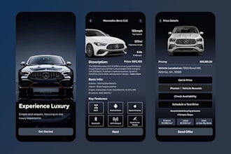 develop a custom automotive app for connected car maintenance and tracking