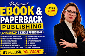 publish ebook and paperback publishing, amazon kdp, kindle publishing