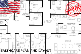 design professional healthcare facility concept plans and layouts for sf ca wa