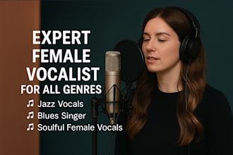 be your female vocalist for irish celtic, sea shanty, folk, tavern, fantasy song