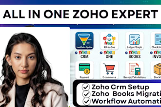do zoho crm, zoho one, books, invoice, billing, commerce, expense, inventory