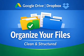 organize your google drive, dropbox and clean up messy files