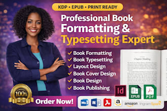 paperback formatting, book formatting, book layout design, book typesetting
