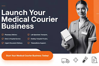 set up your medical courier business with contracts and strategy