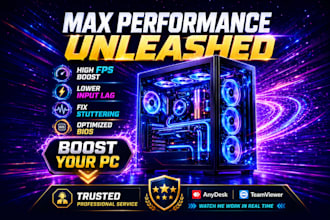 optimize your PC for maximum performance