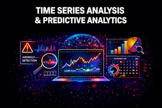 build predictive analytics and time series forecasting models