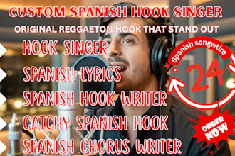 write and sing catchy spanish hooks choruses for your song