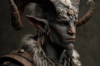 fantasy horror and fantasy horror character
