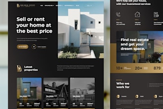 design luxury real estate brochure flyer and property marketing materials