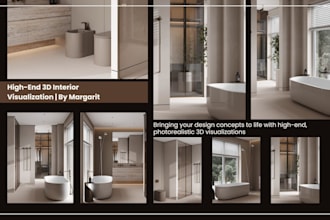create photorealistic 3d interior renderings
