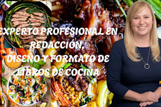 diseno de libro de cocina, formato de libro de cocina en canva para amazon KDP