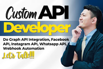 do graph api integration, facebook api, instagram api, whatsapp api automation