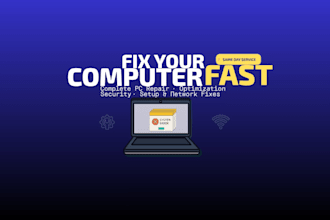 fix your slow computer, windows errors and network issues