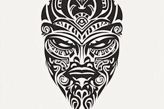 tribal tattoo design contact me for tribal tattoo