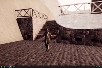 develop unreal engine game blueprints ai and game prototype
