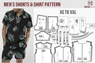 create professional PDF sewing patterns for your clothing designs