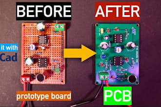 design pcb prototype for your electronics product and startup idea