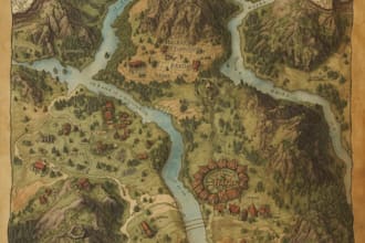 create your fantasy map for dnd