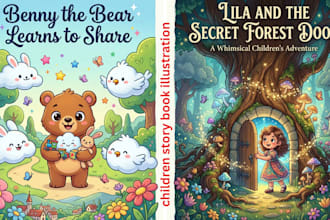 children story book illustration children story illustration book illustration