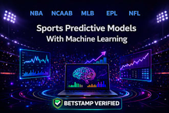 build ml models for nba nfl mlb ncaab epl sports analytics