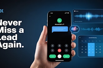 do ai system to respond to missed calls and book appointments automatically
