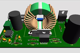 design power supply pcb battery charger and dc dc converter circuits