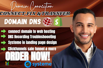 systeme io sales funnel, systeme io website systeme io funnel, domain connection