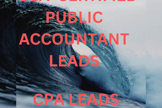 generate high quality income tax leads for cpas tax preparers irs relief firms