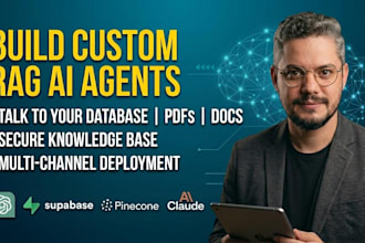 build a custom ai agent with rag for your business database