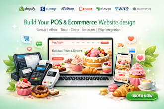 design sumup eshop ecommerce toast clover pos upload product ice cream website