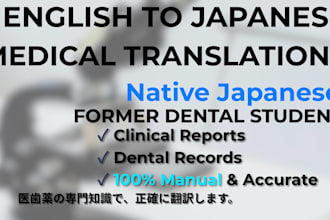 be your professional medical translation expert