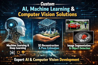 develop custom ai, ml and computer vision solutions