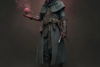 fantasy horror and fantasy horror character