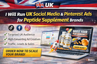 run UK approved social media peptide marketing supplement website pinterest pin