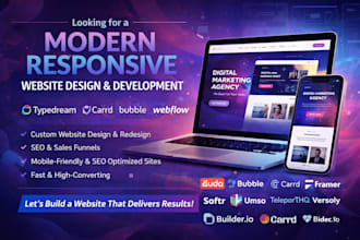 build typedream carrd bubble webfflow website design redesign landing page