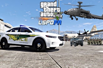 create or fix custom fivem clothing, lspdfr cars, and helicopters