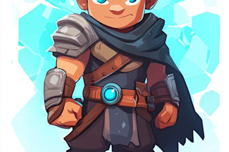 create 2d game character or 2d game character