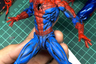 sculpt articulated character action figure anime figurine model toys for 3dprint