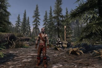 create high quality skyrim fallout 4 mods, armor and weapon assets