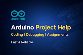 help with arduino projects and electronics assignments