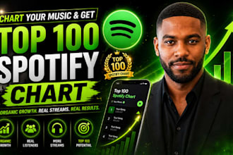chart your spotify music and organic spotify growth to top 100 spotify chart