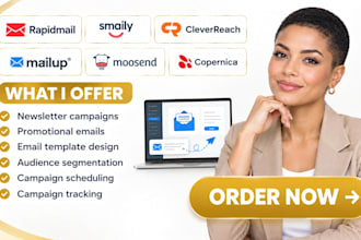 create rapidmail smaily cleverreach mailup moosend copernica email campaign