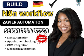 do ai voice calling agent n8n ai receptionist zapier chatbot make com automation