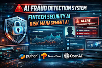 ai fraud detection system for fintech risk management and transaction monitoring