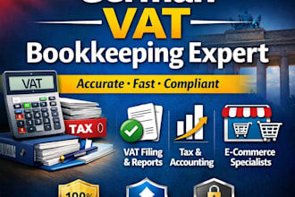 do german tax, vat, bookkeeping for accurate compliance