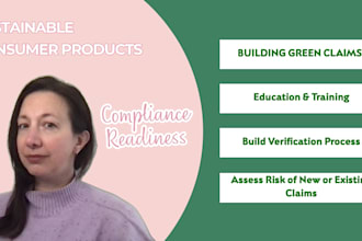 eliminate greenwash risk with toolkits and training