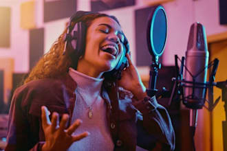 be your female powerful pop singer, rock metal vocalist