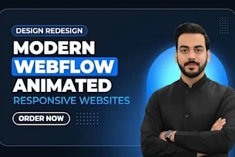 design, redesign webflow website, webflow expert, figma to webflow