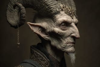 fantasy horror and fantasy horror character